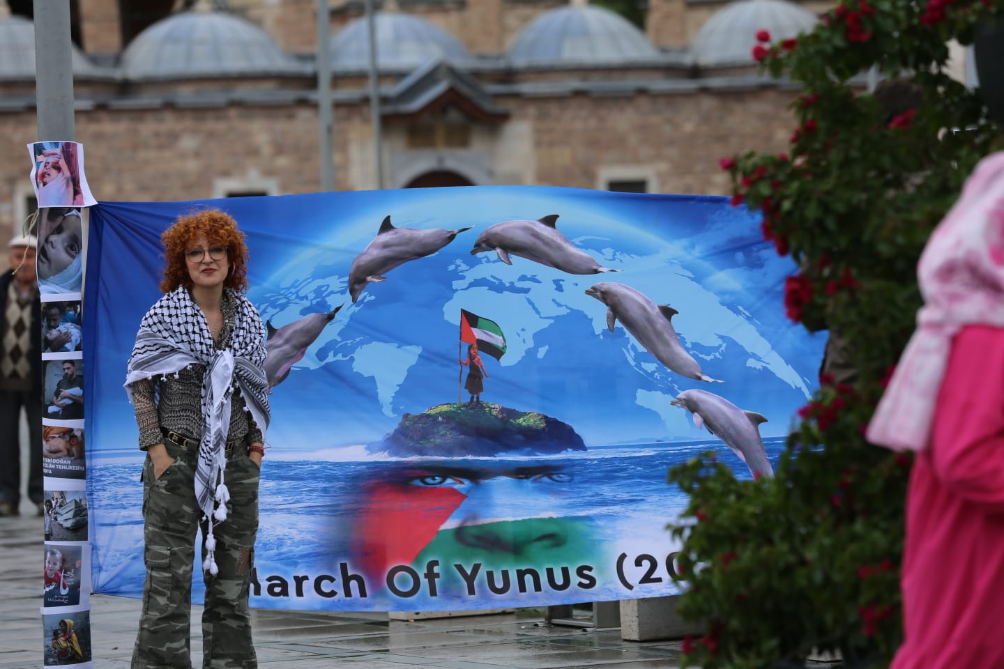 Gazze için yürüyen İranlı aktivist Konya'ya geldi