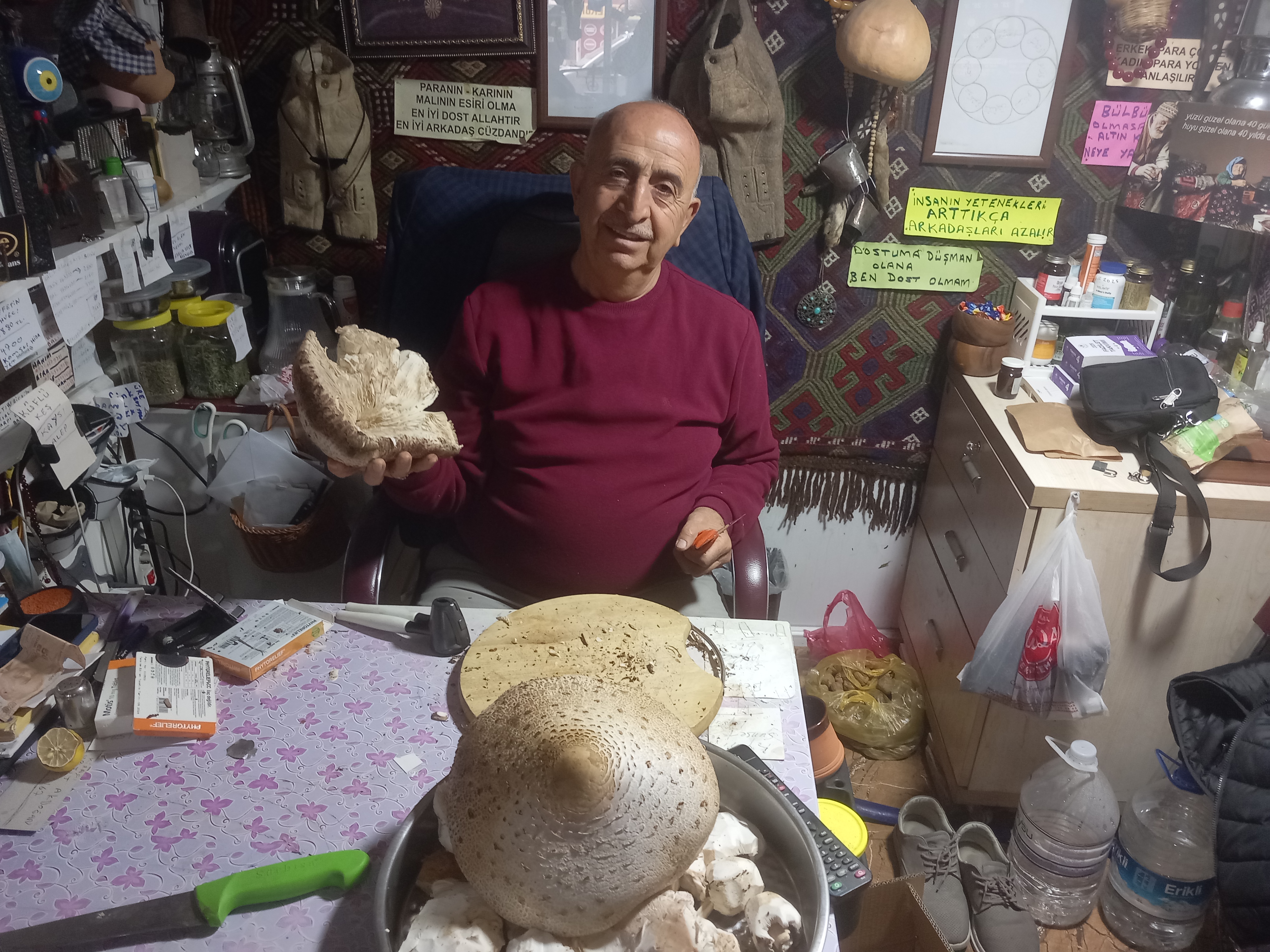 Dev Mantar Görenleri Şaşırttı...