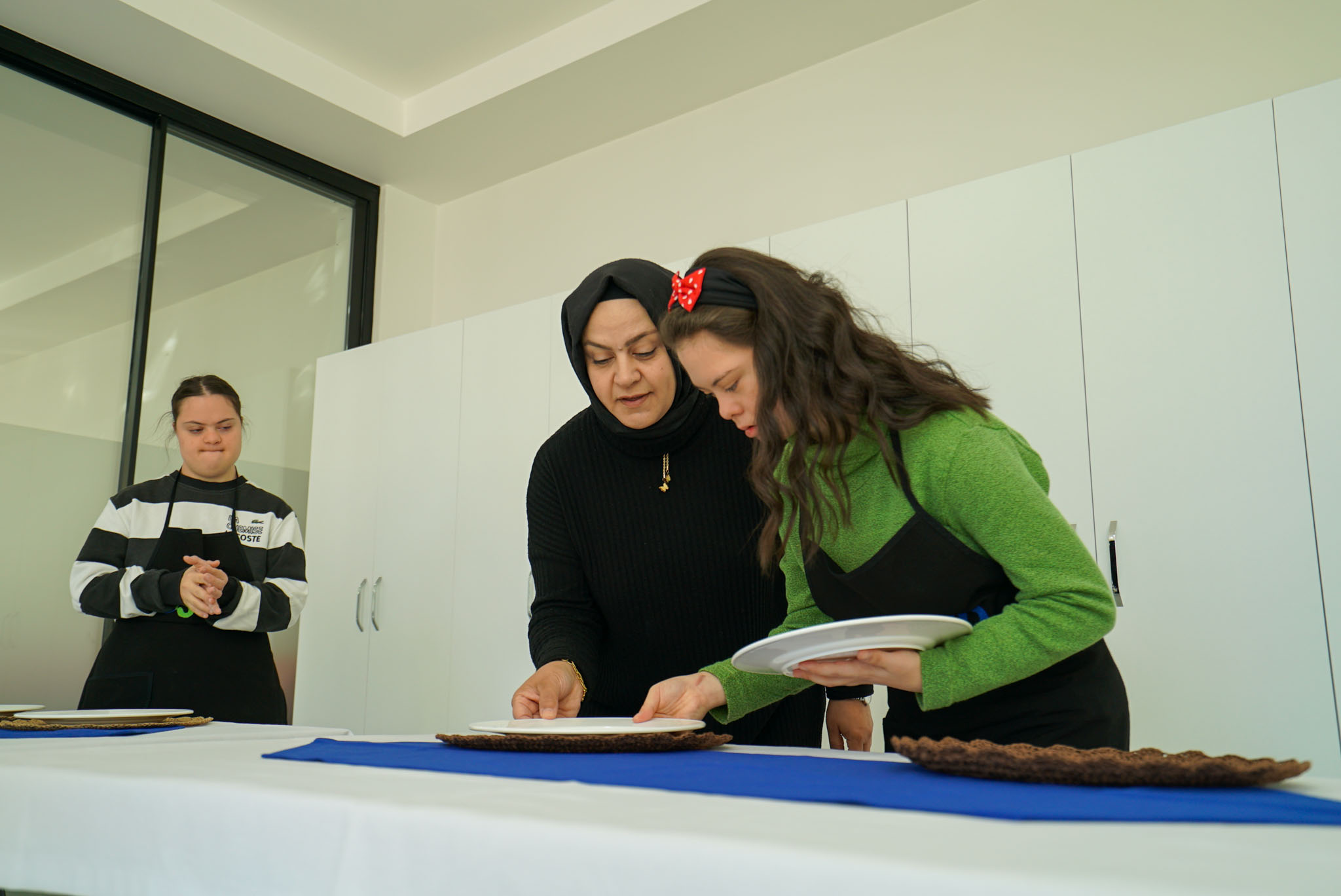 Down Sendromlu gençler iş hayatına kazandırılıyor