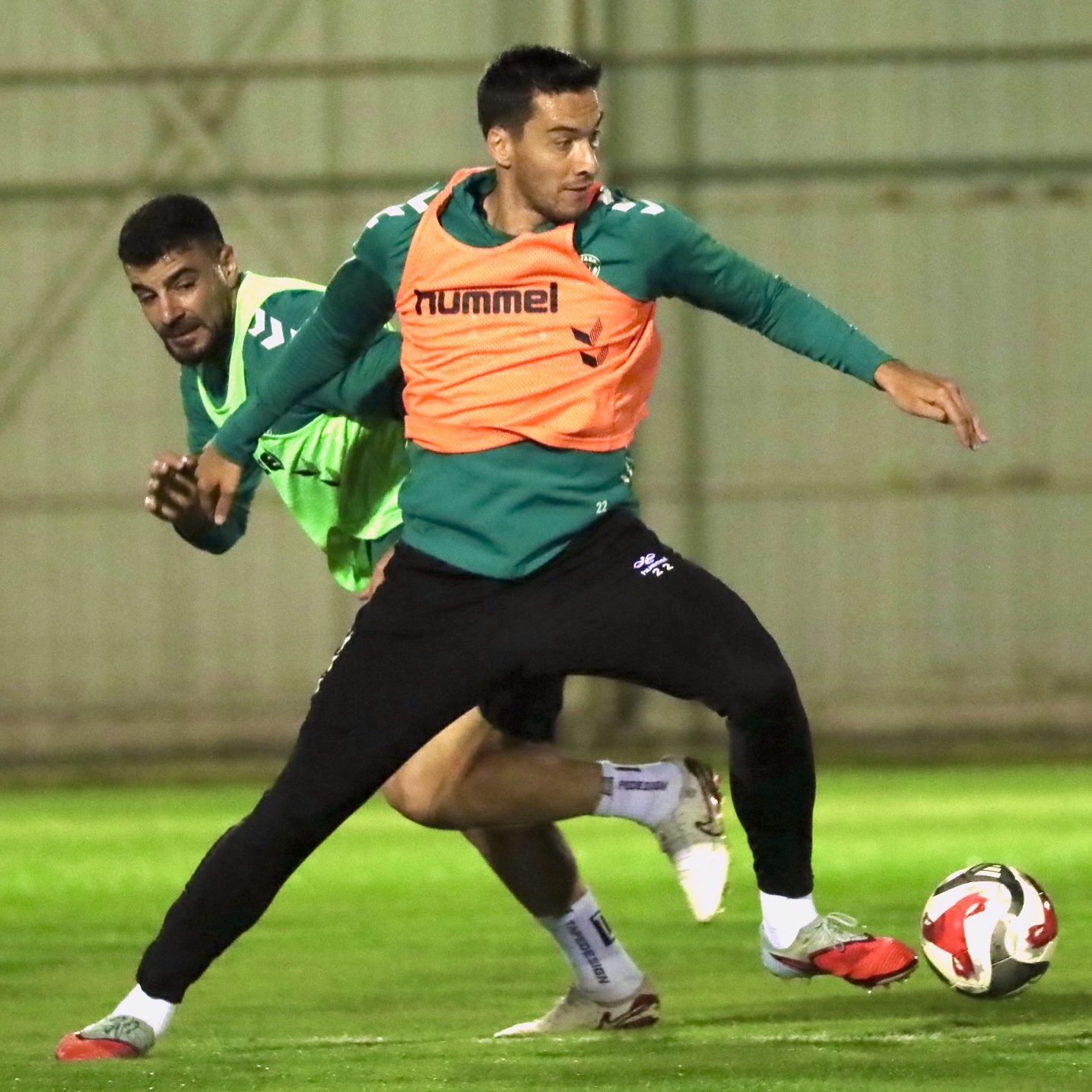 Çağdaş Atan'la ilk antrenman