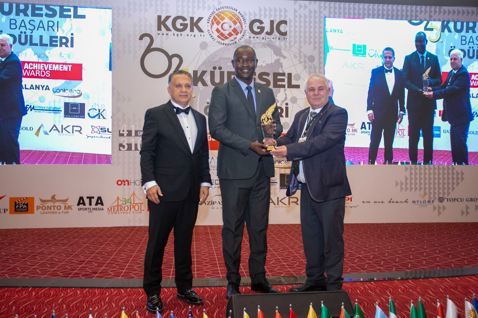 KGK muhteşem Ödül Gecesi Alanya’da gerçekleşti