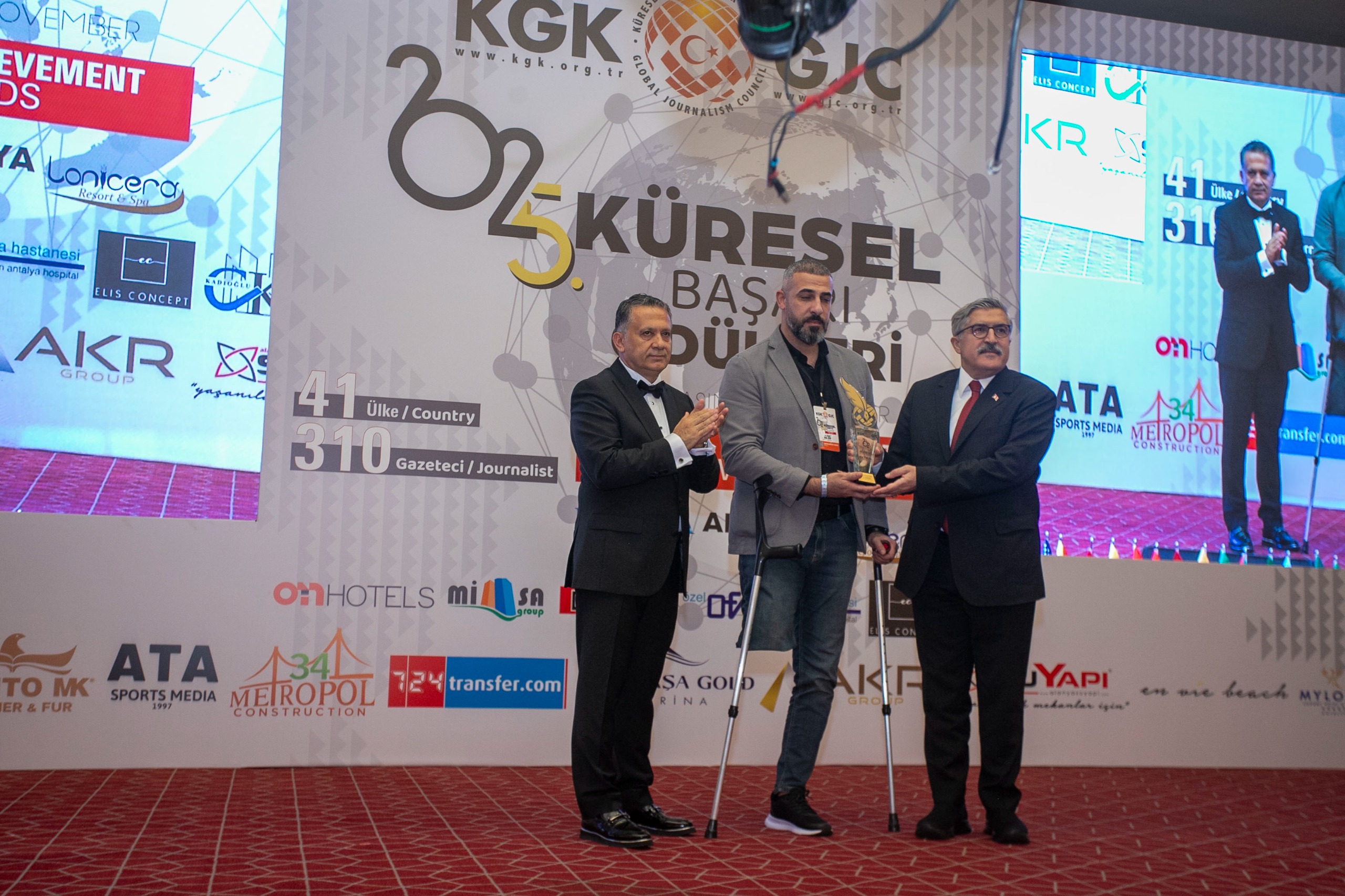 KGK muhteşem Ödül Gecesi Alanya’da gerçekleşti