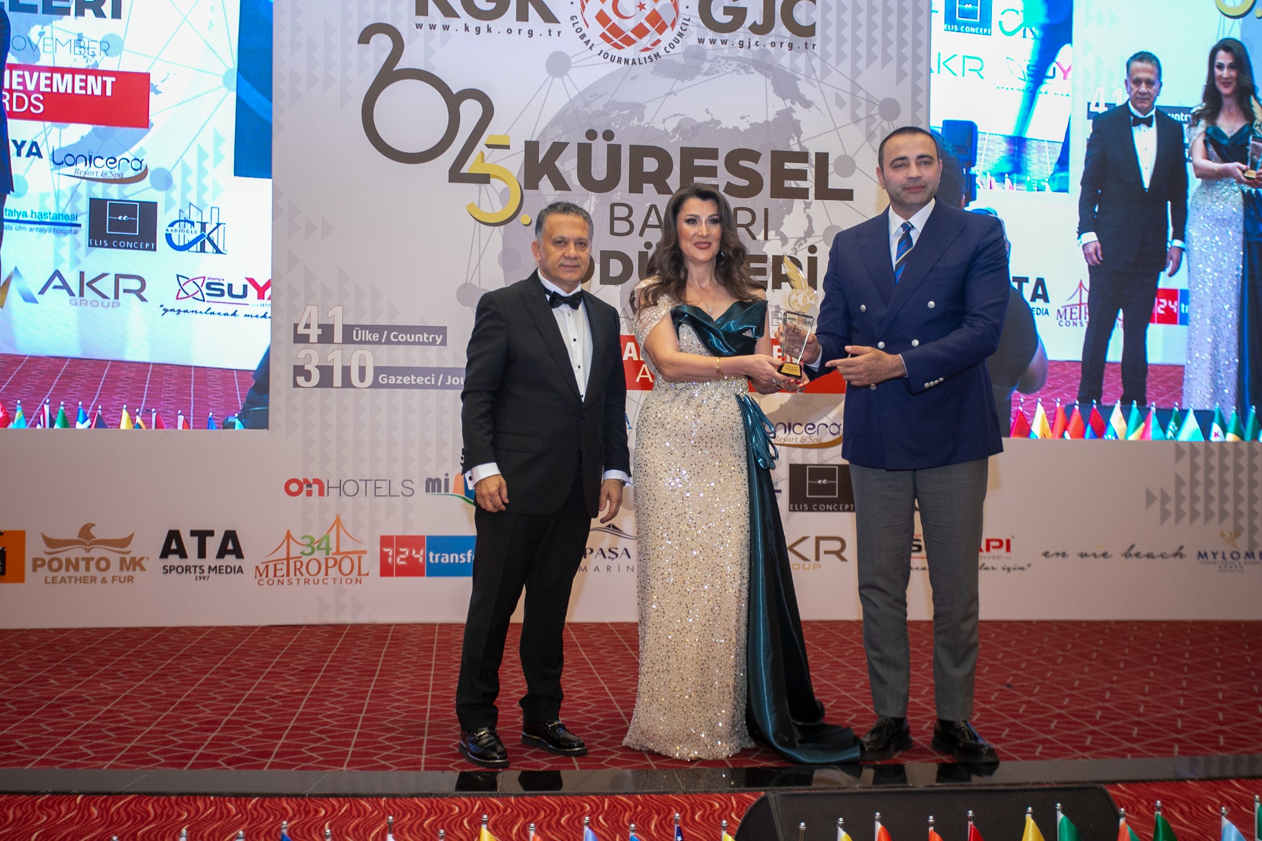 KGK muhteşem Ödül Gecesi Alanya’da gerçekleşti