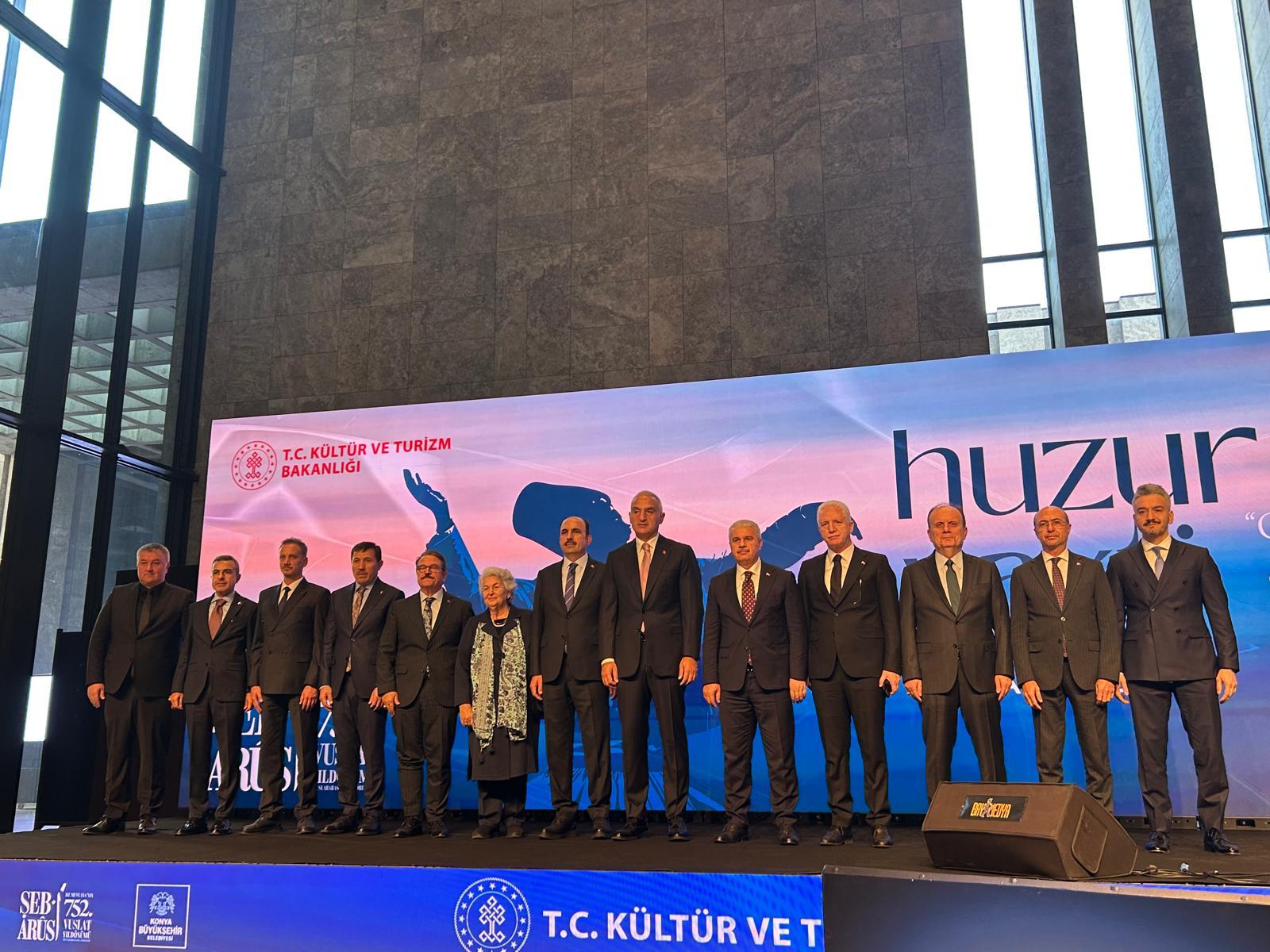 Konya ve Şeb-i Arus tanıtımı AKM'de yapıldı