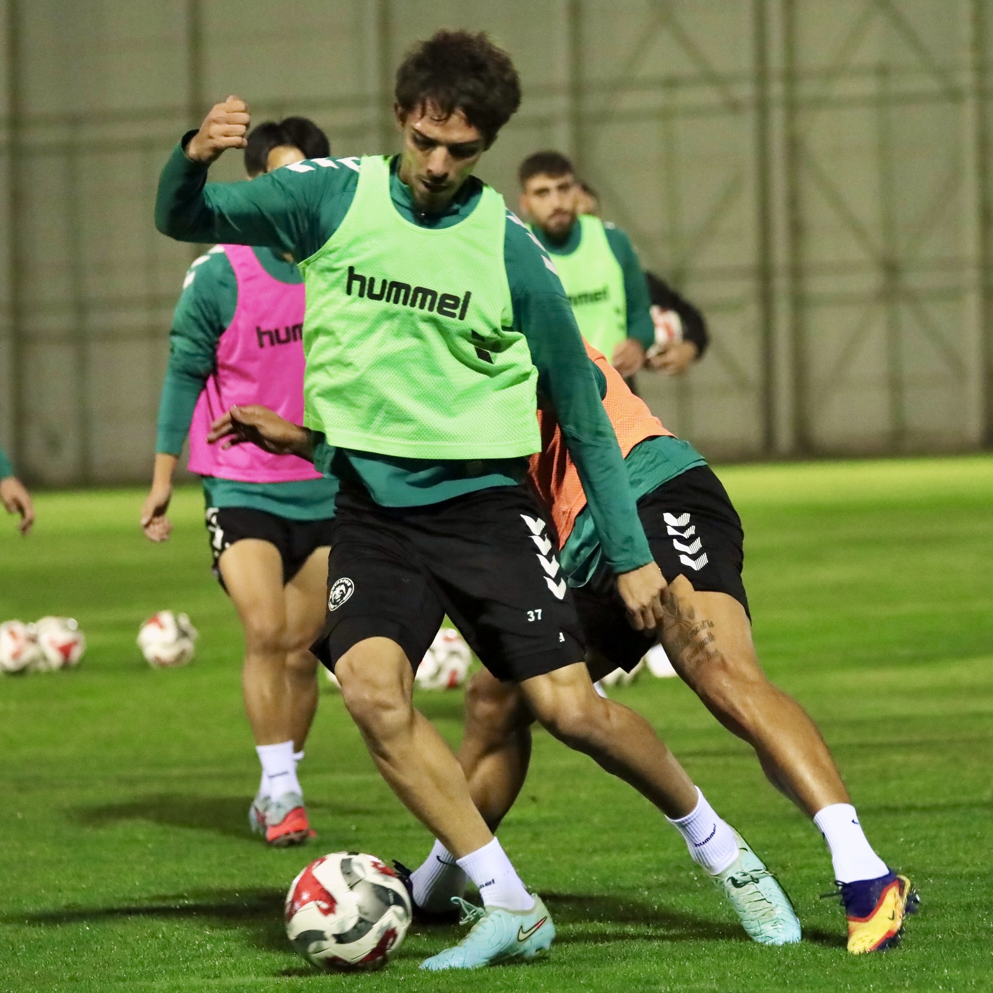 Çağdaş Atan'la ilk antrenman