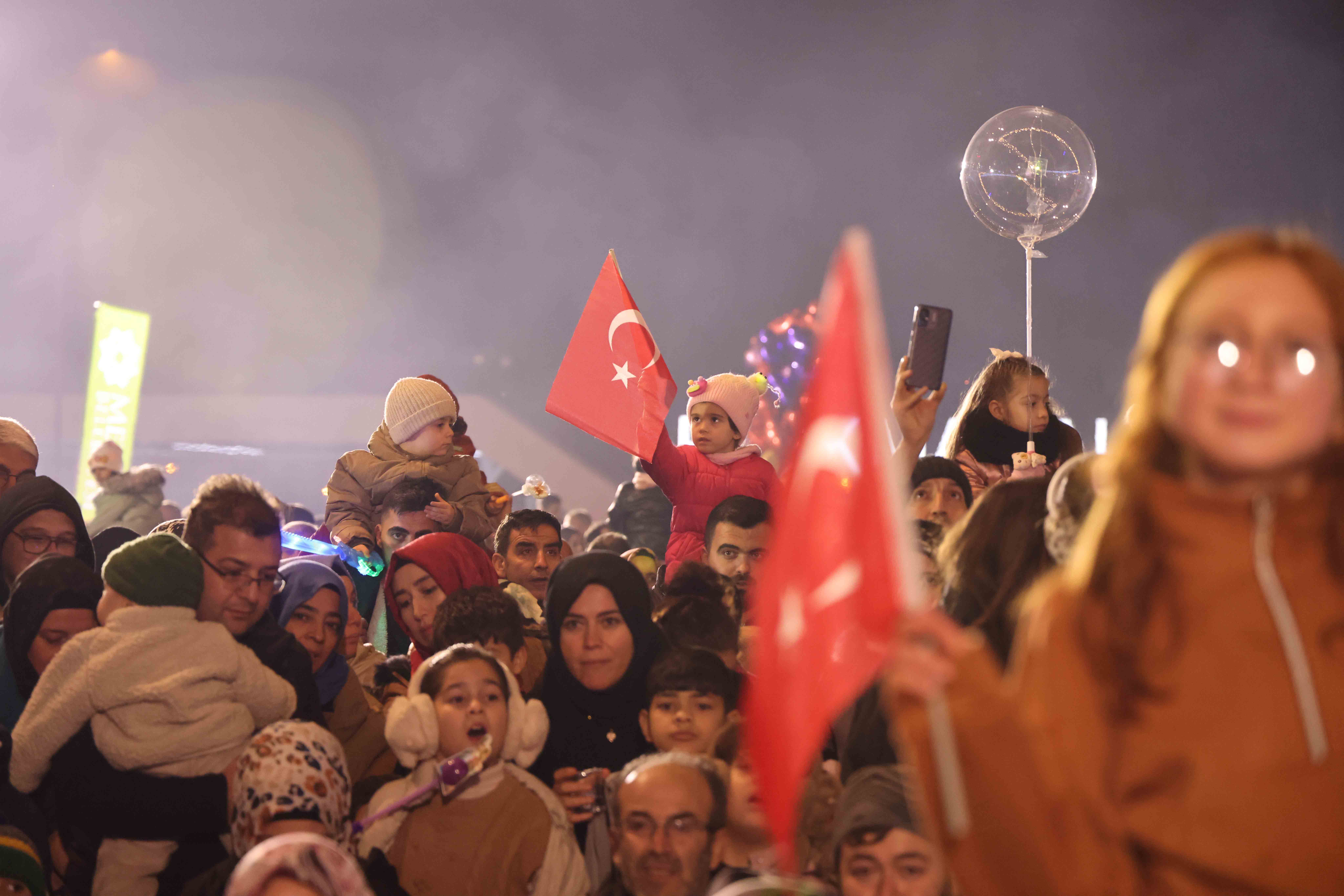 Konya Meram'da fener alayı coşkusu