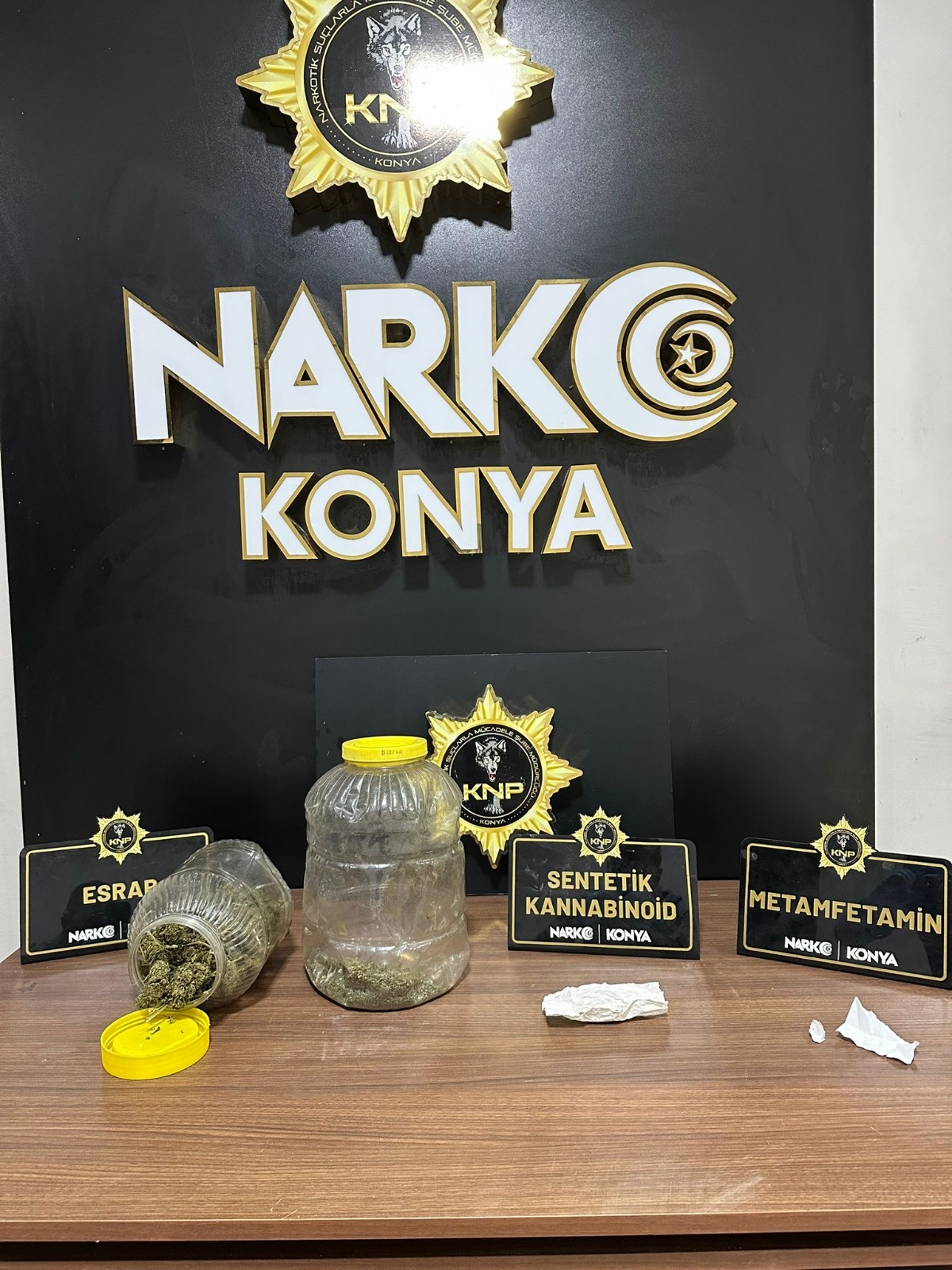 Konya'da uyuşturucu operasyonu 76 kişi tutuklandı