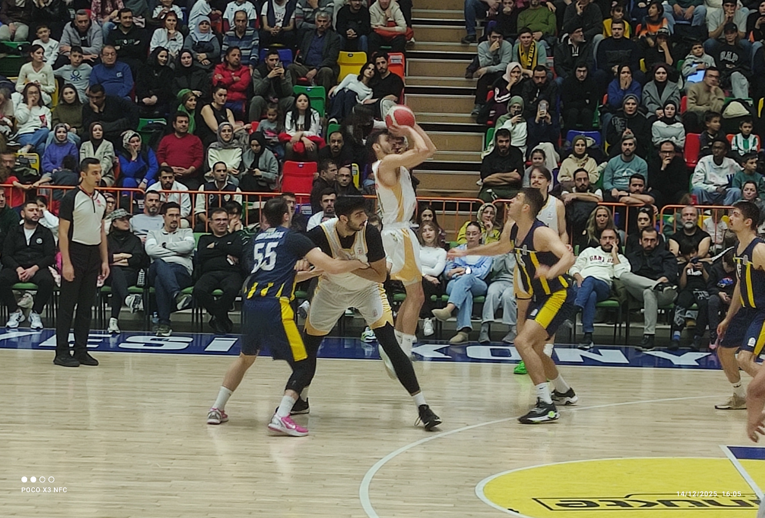 Konya Büyükşehir baskette yoluna devam ediyor 86 70