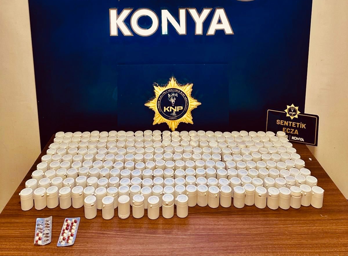 Konya'da uyuştucu trafiğine ağır darbe 110 kişi tutuklandı