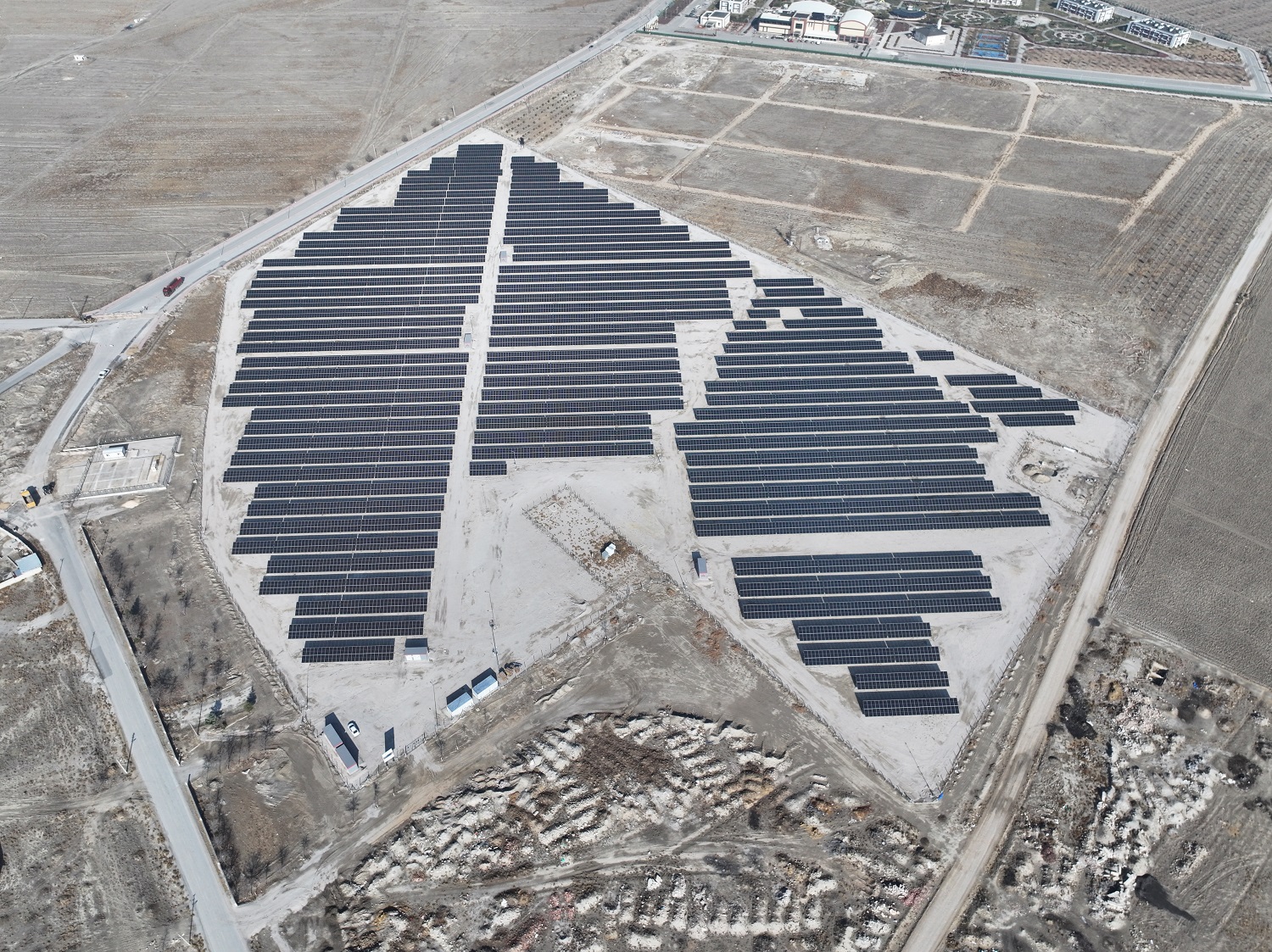 Konya Karatay’ın 5’inci Güneş Enerjisi Santrali devreye alındı