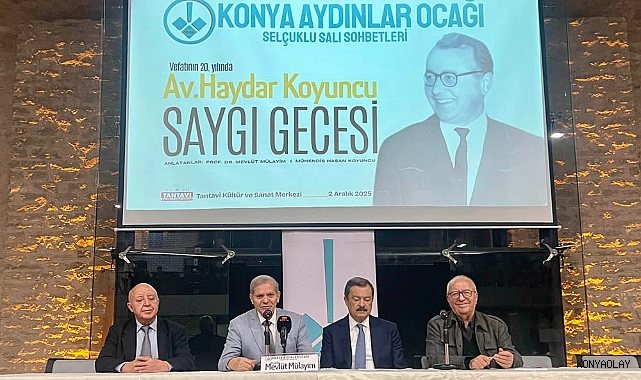 Ünlü siyasetçi Haydar Koyuncu anıldı