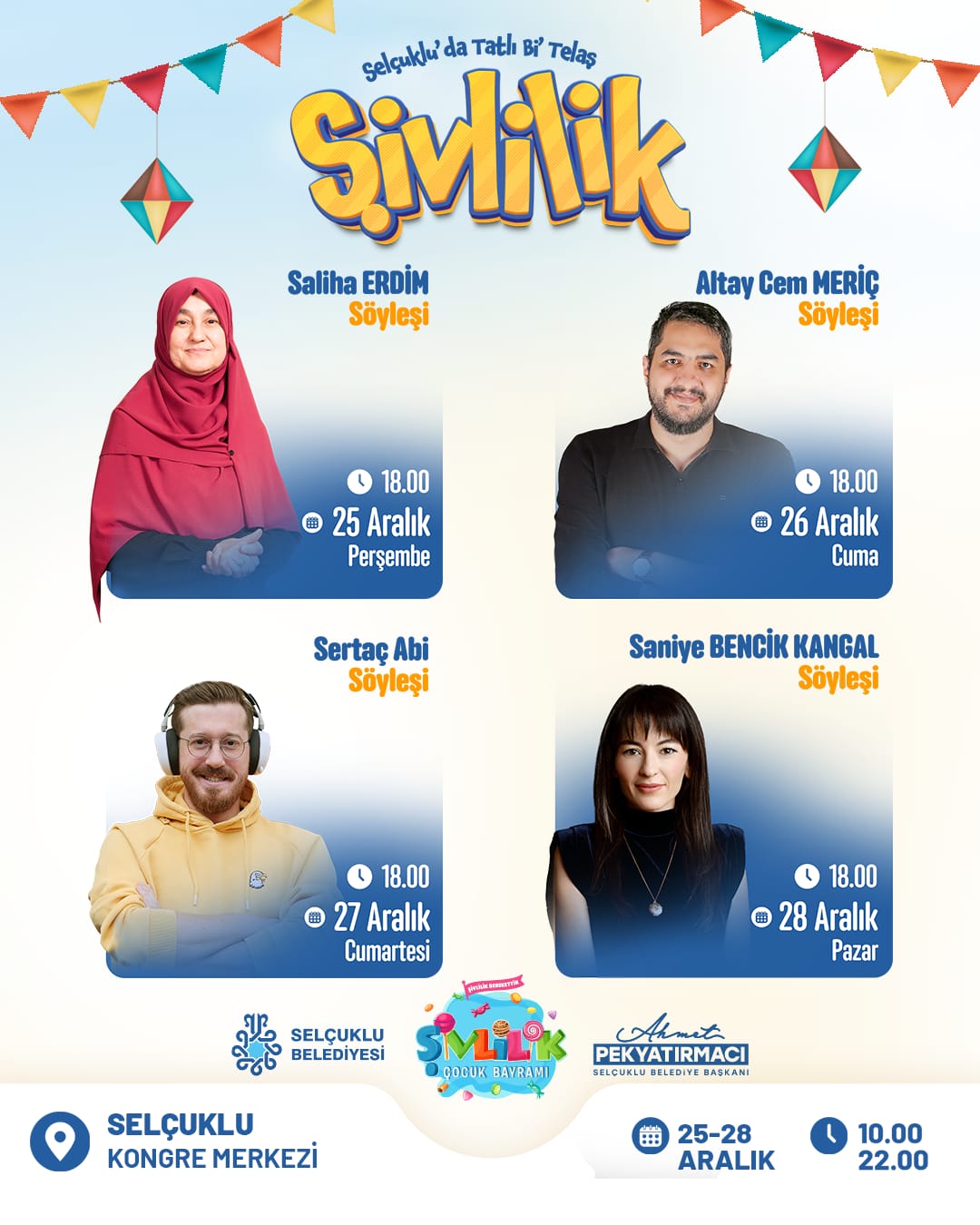 Türkiye'nin en kapsamlı şenliği 'Şivlilik' Selçuklu'da başlıyor