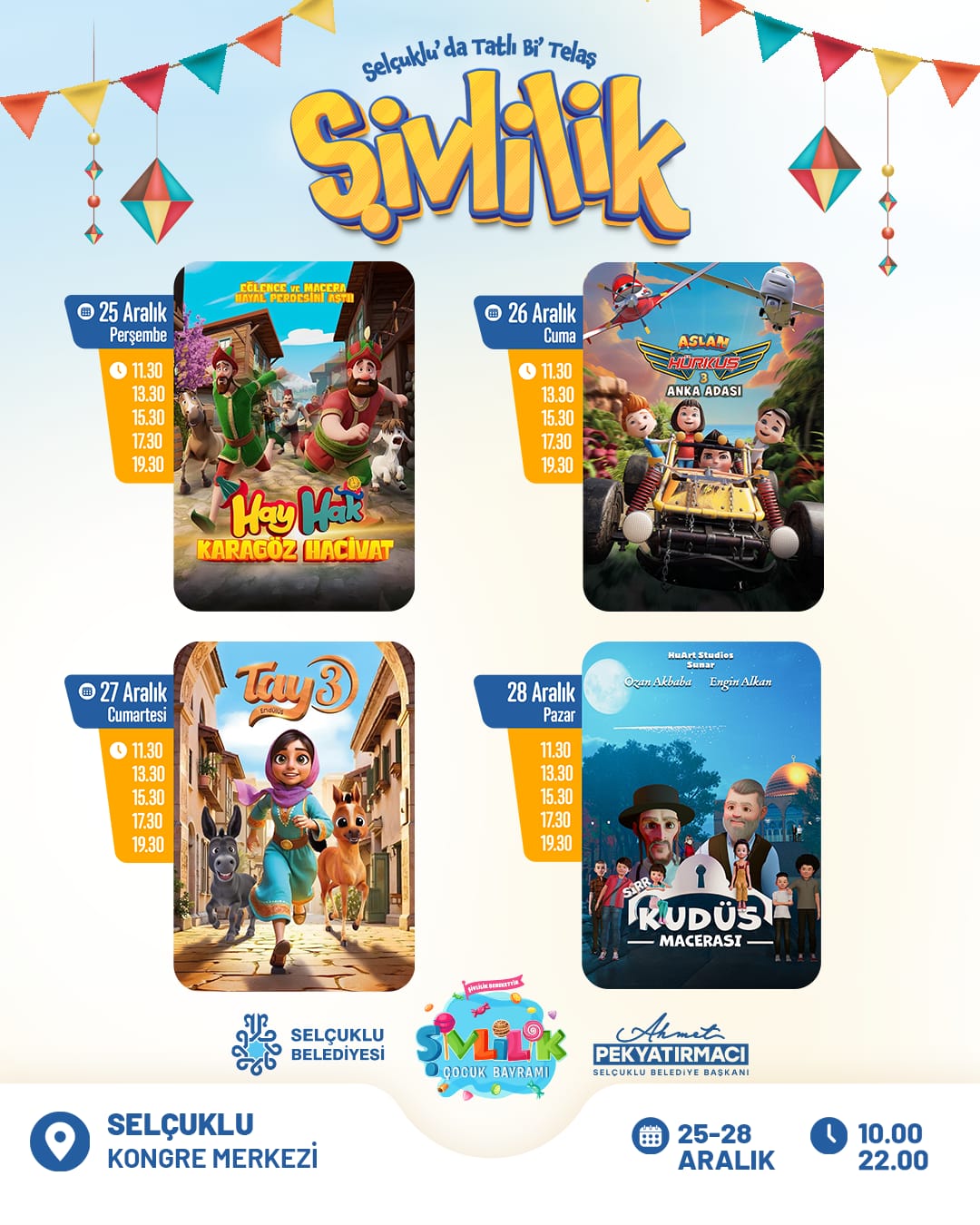 Türkiye'nin en kapsamlı şenliği 'Şivlilik' Selçuklu'da başlıyor