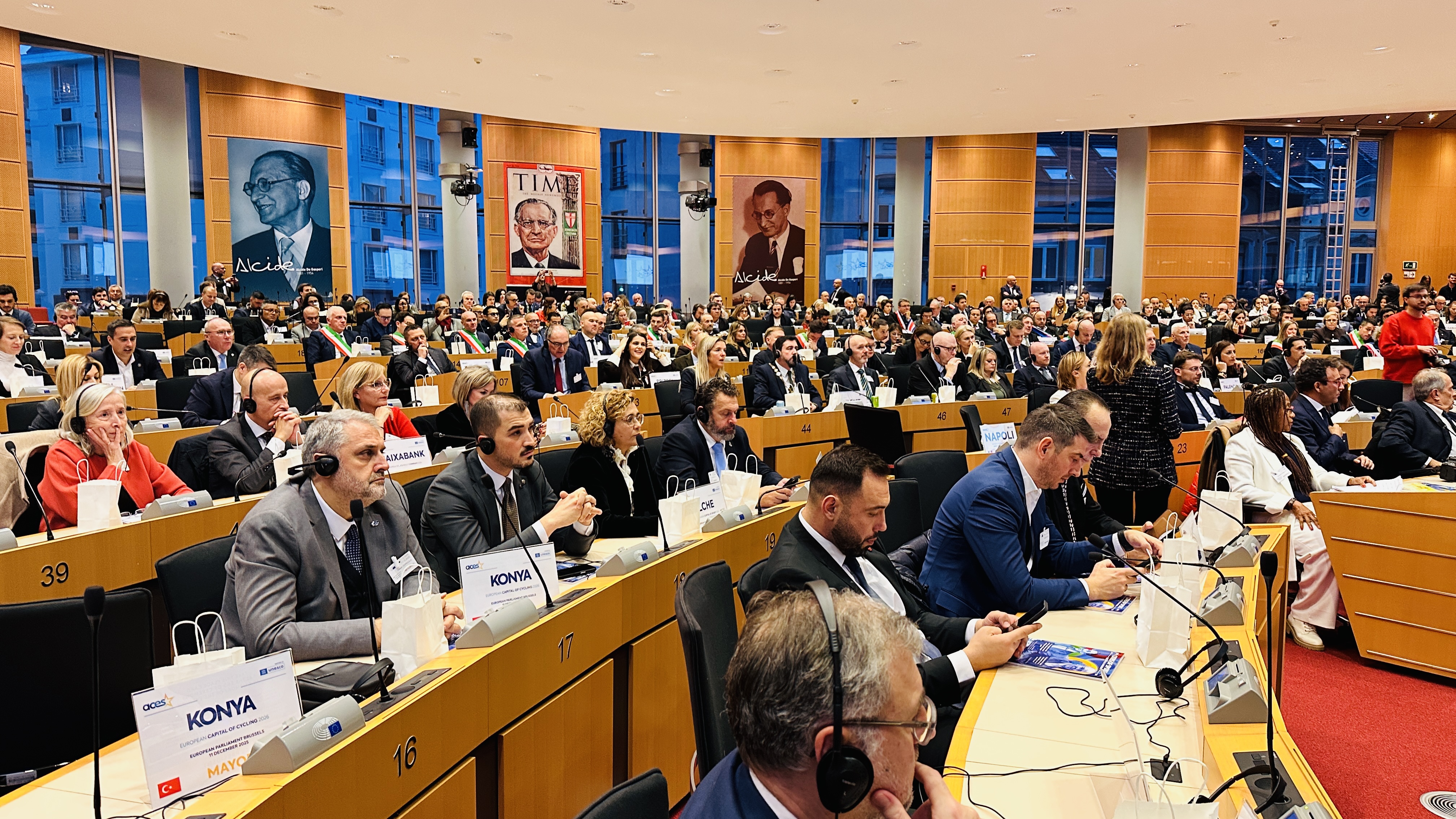 Konya 2026 Avrupa Bisiklet Başkenti oldu