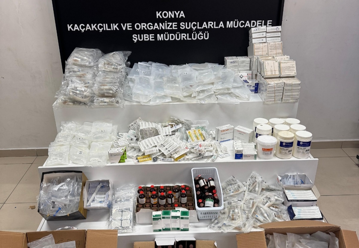 Konya'da kaçak klinik ıperasyonu
