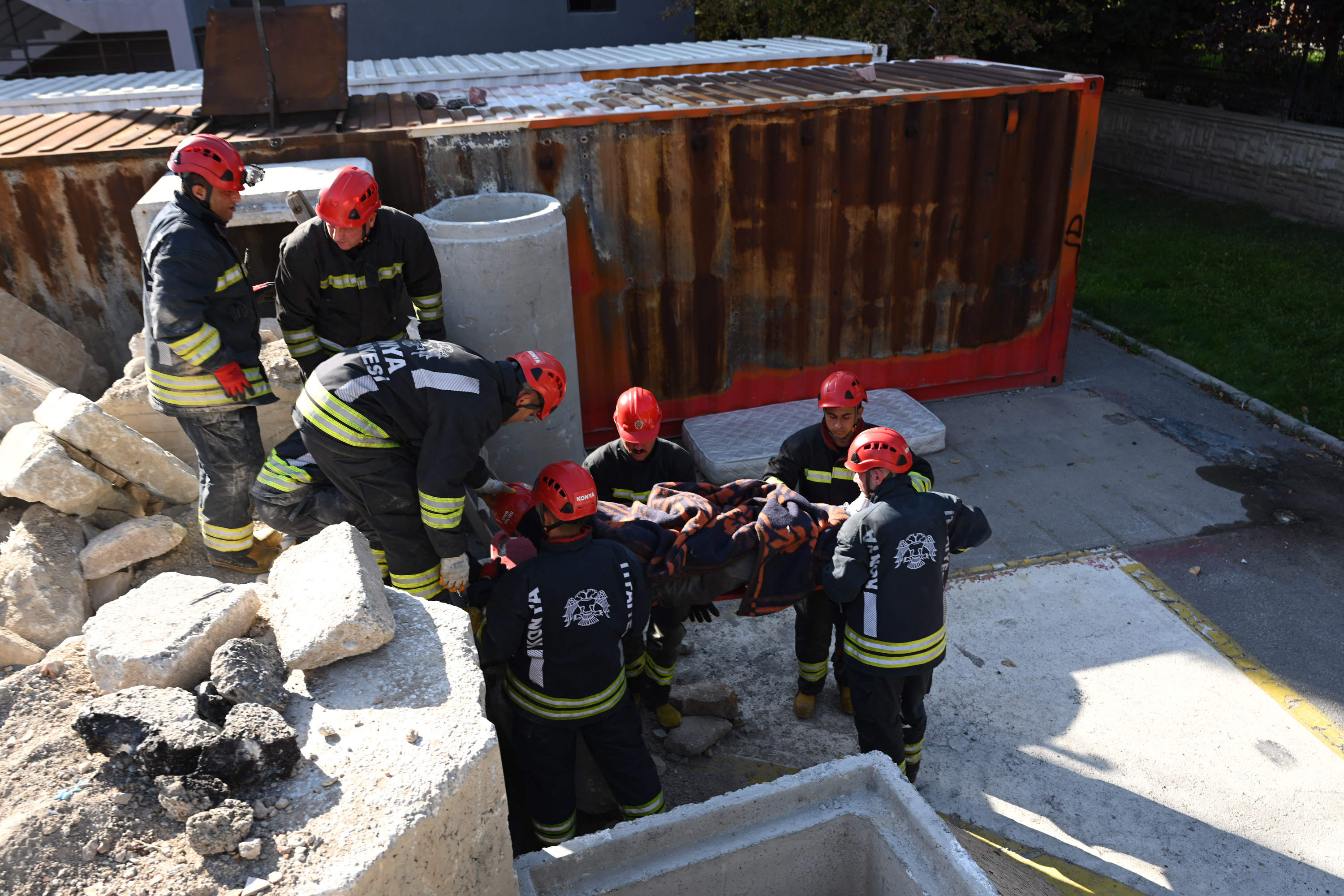 Konya İtfaiyesi 15 bini aşkın olaya müdahale etti