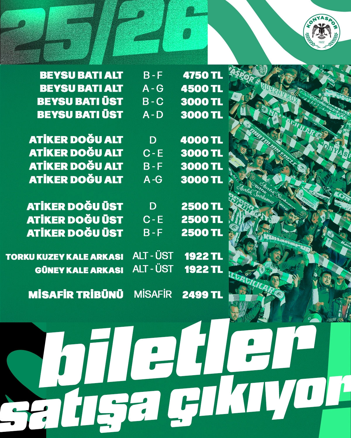 Galatasaray maç biletleri satışa çıkıyor