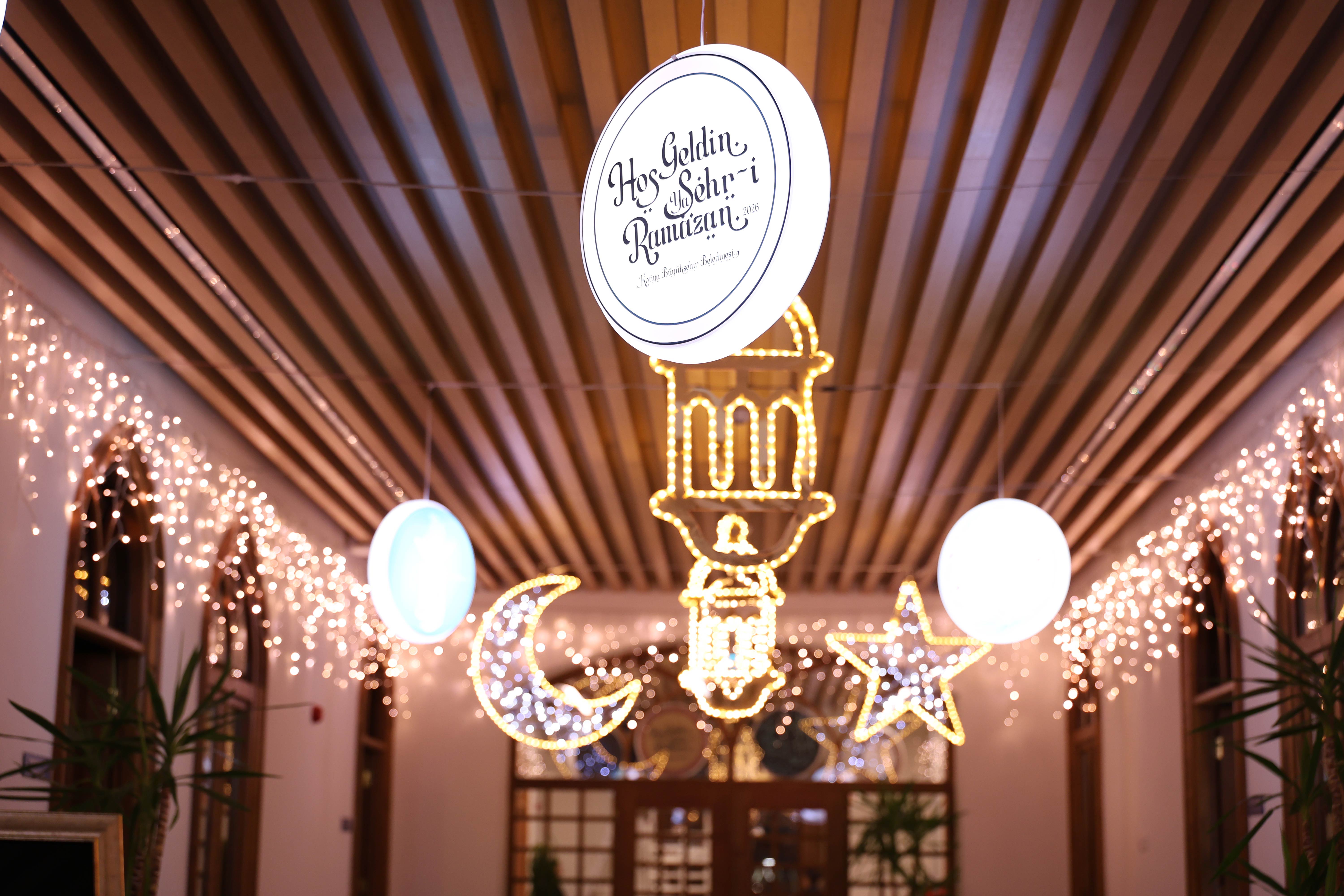 Konya, Ramazan-ı Şerif'i ışıl ışıl karşılıyor