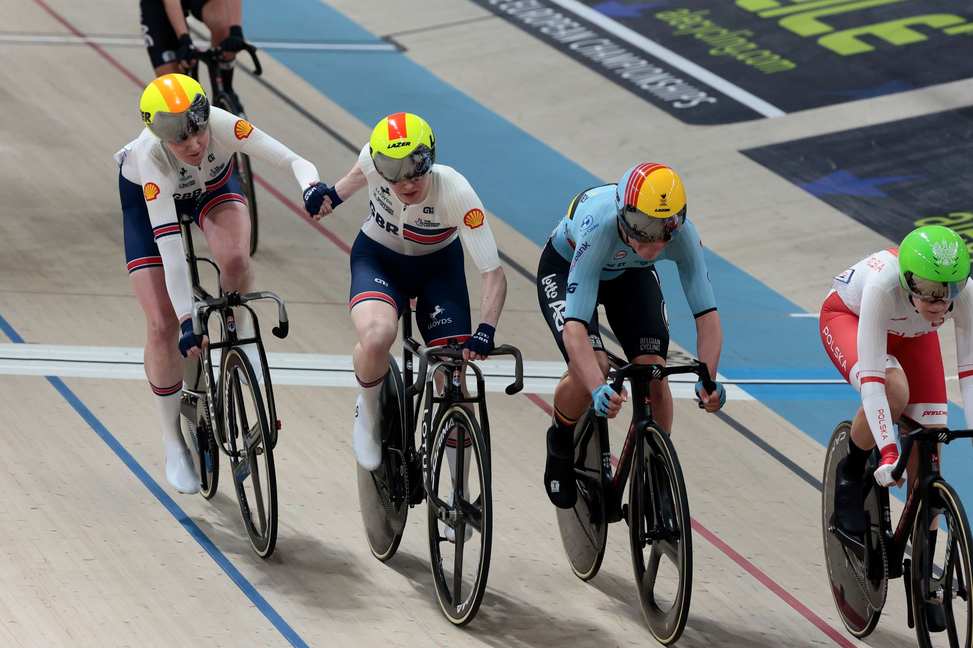 Avrupa Bisiklet  Pist Şampiyonası rekorlarıyla tarihe geçti