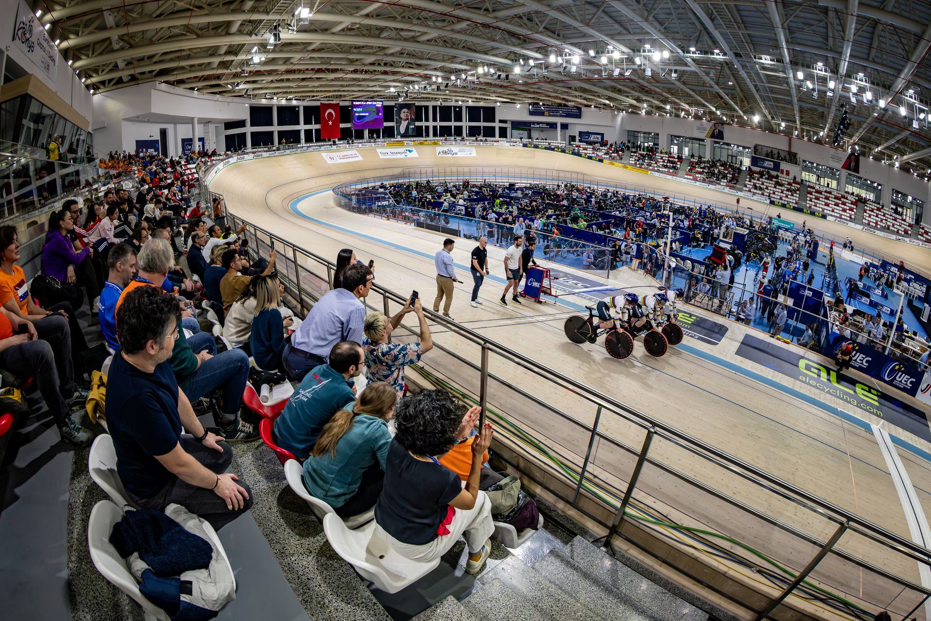 Konya Velodromu’nda Kırılan Rekor Sayısı artıyor