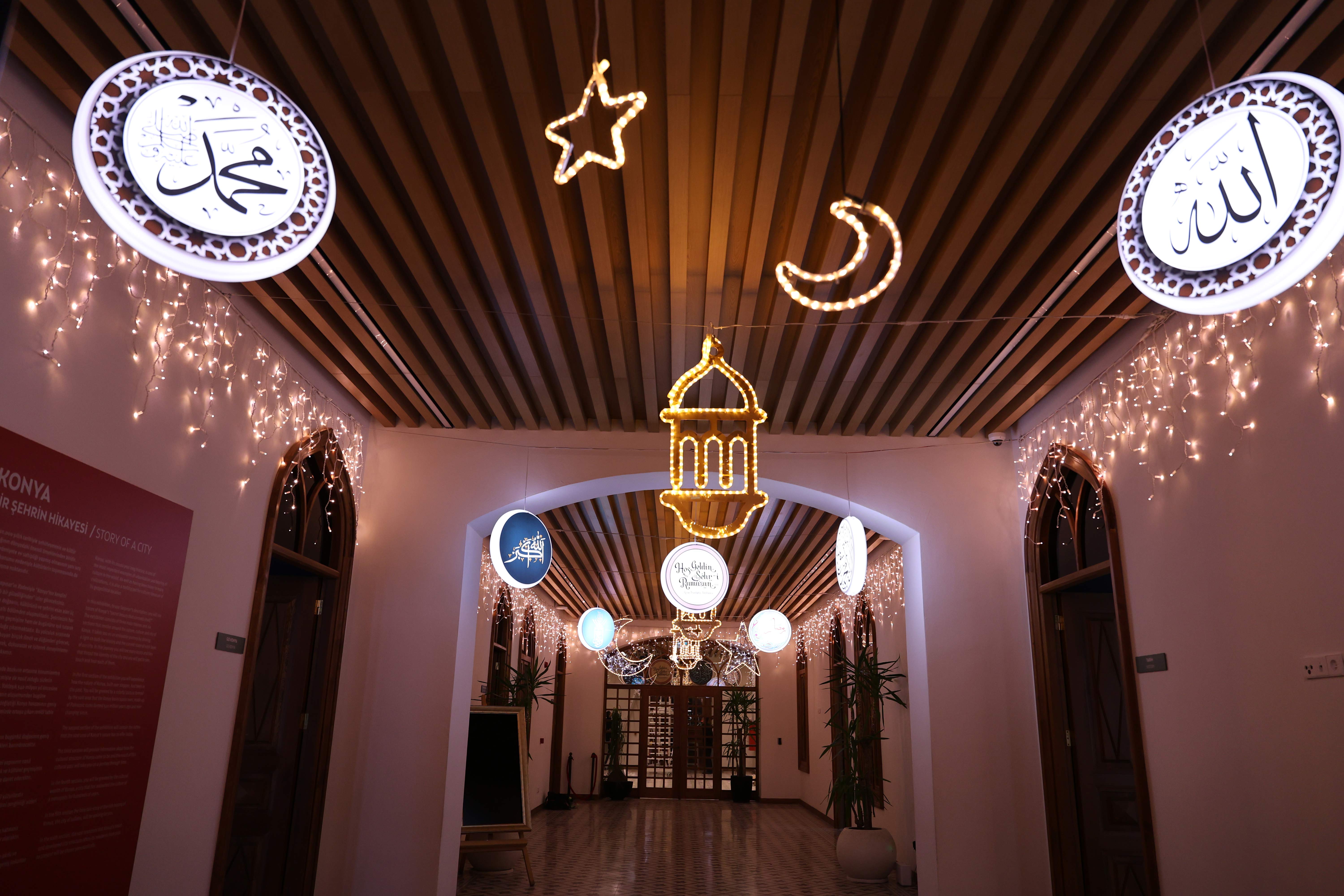 Konya, Ramazan-ı Şerif'i ışıl ışıl karşılıyor