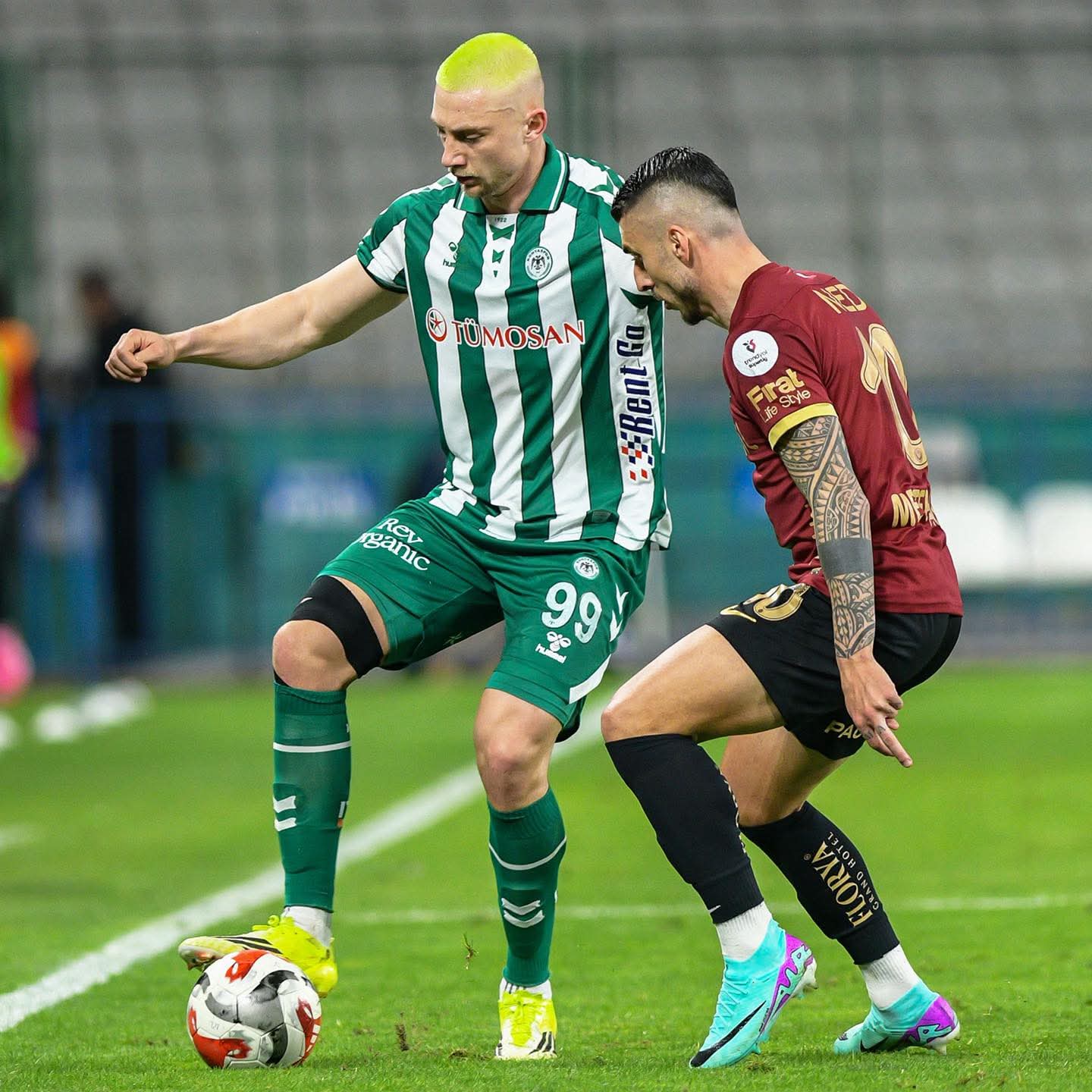 Konyaspor zorlanmasına rağmen 3 puanı aldı 1-0