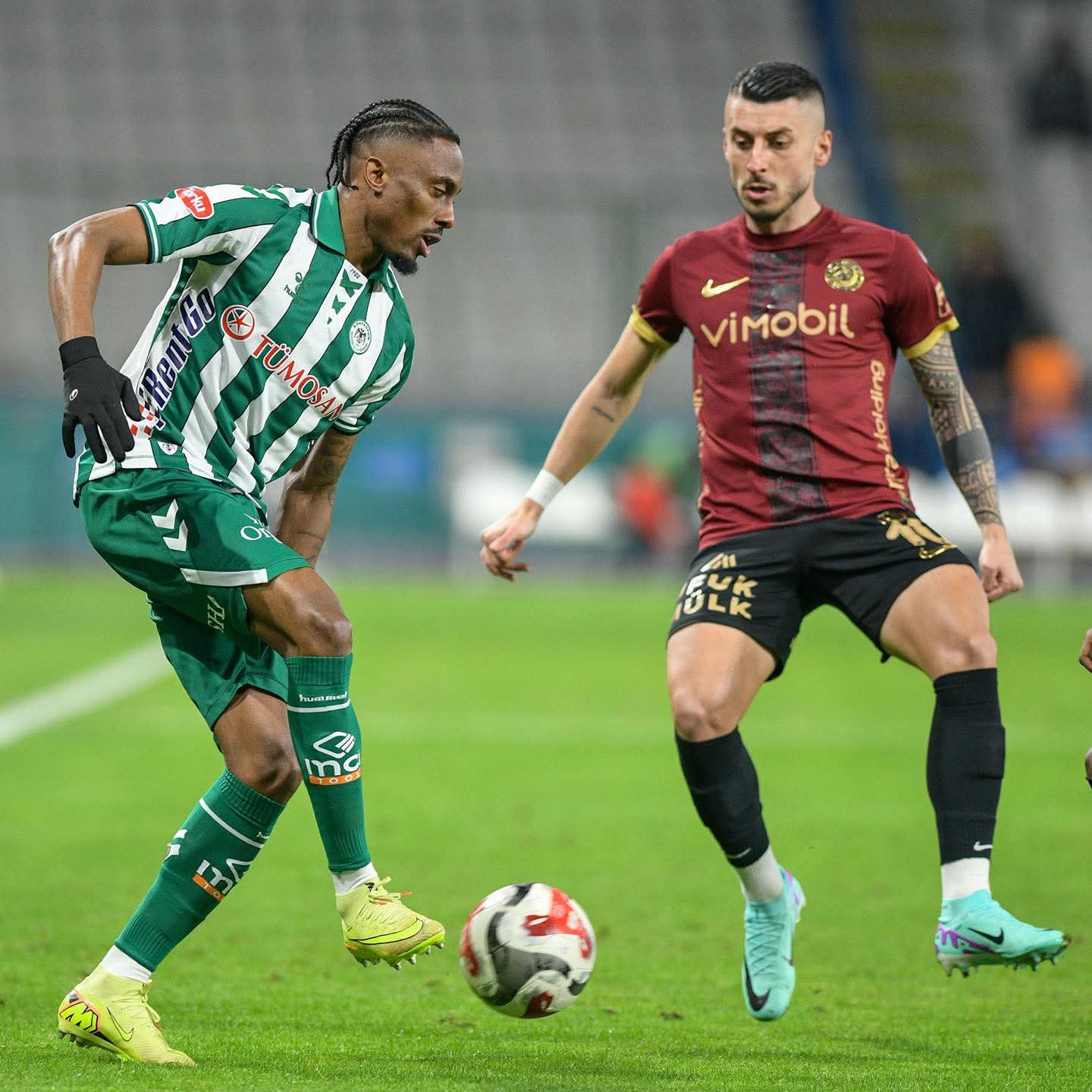 Konyaspor zorlanmasına rağmen 3 puanı aldı 1-0