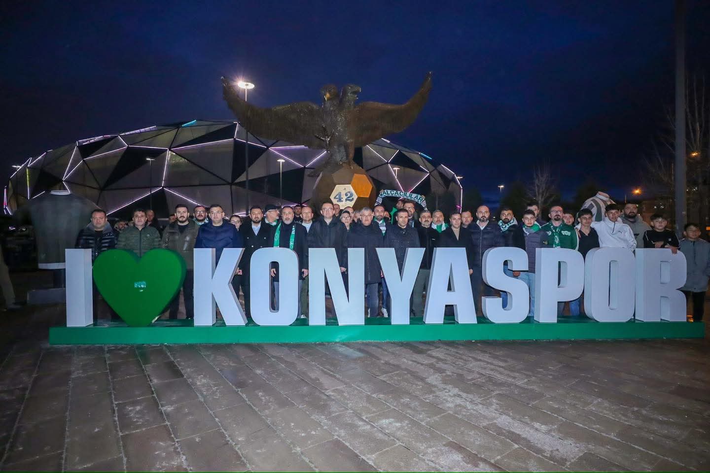 Konyaspor zorlanmasına rağmen 3 puanı aldı 1-0