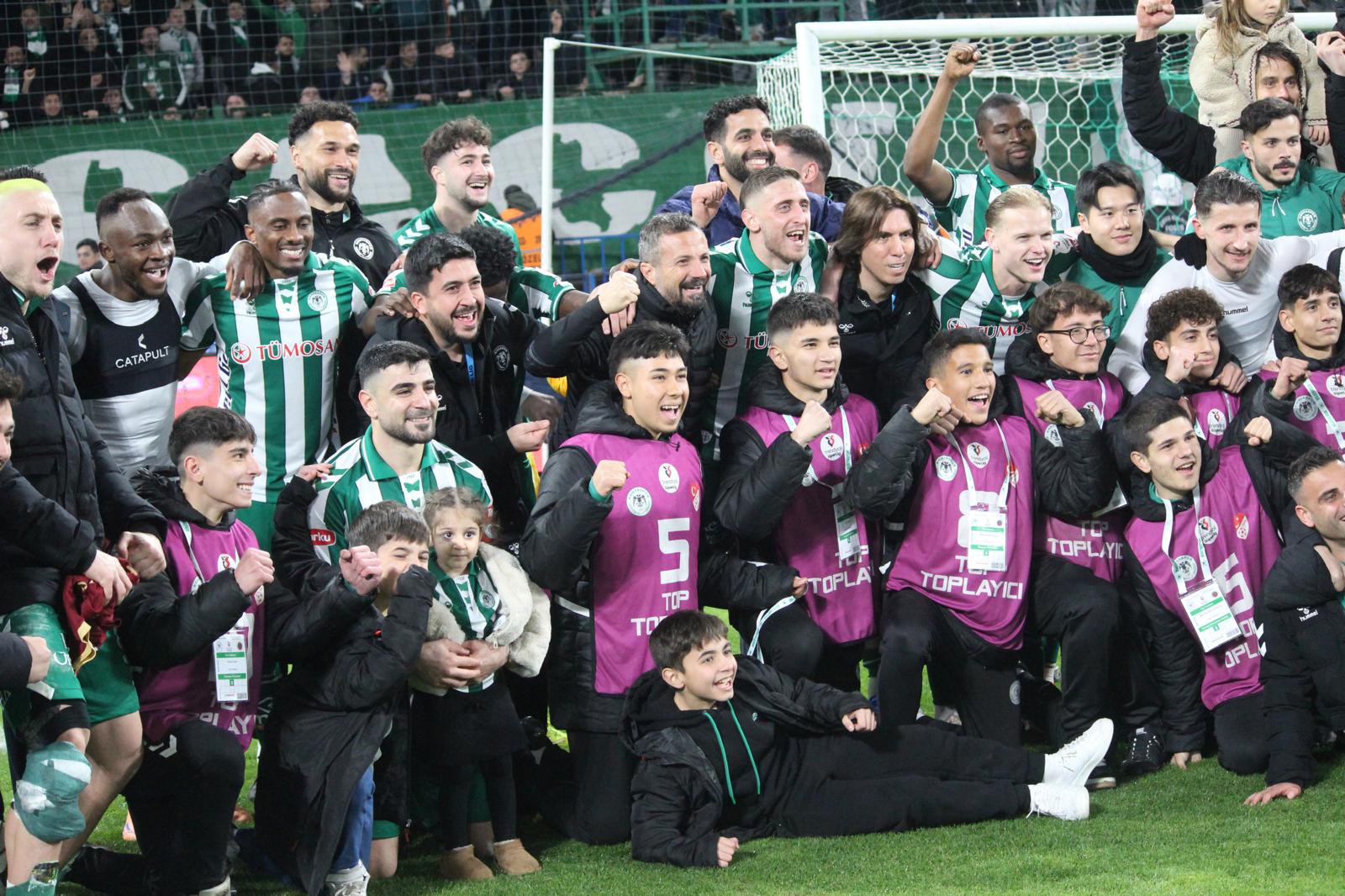 Konyaspor zorlanmasına rağmen 3 puanı aldı 1-0