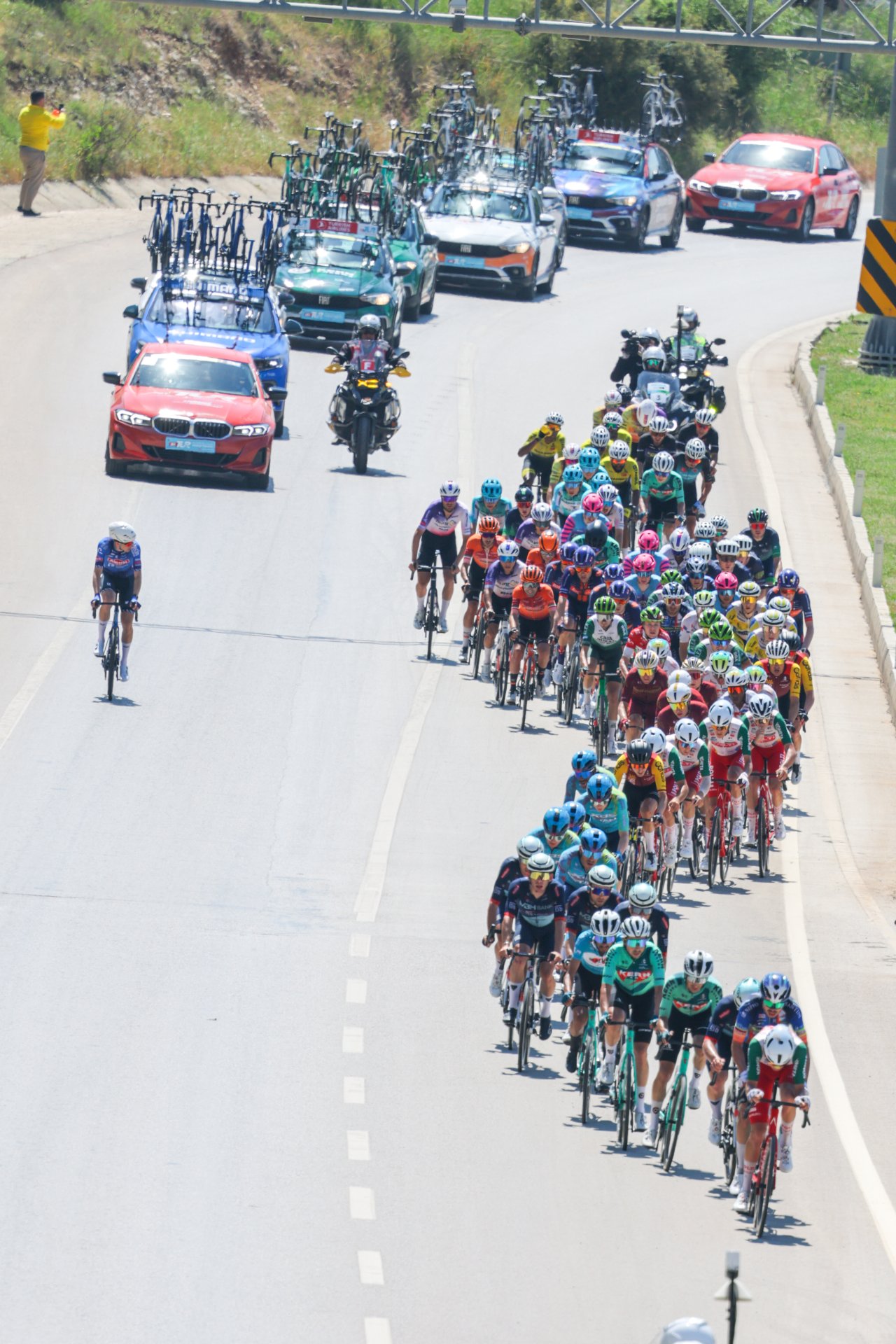 Cumhurbaşkanlığı bisiklet turunda 5 gün tamamlandı