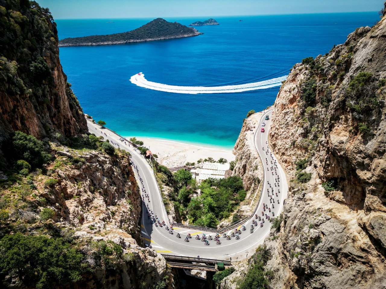 Cumhurbaşkanlığı bisiklet turunda 5 gün tamamlandı