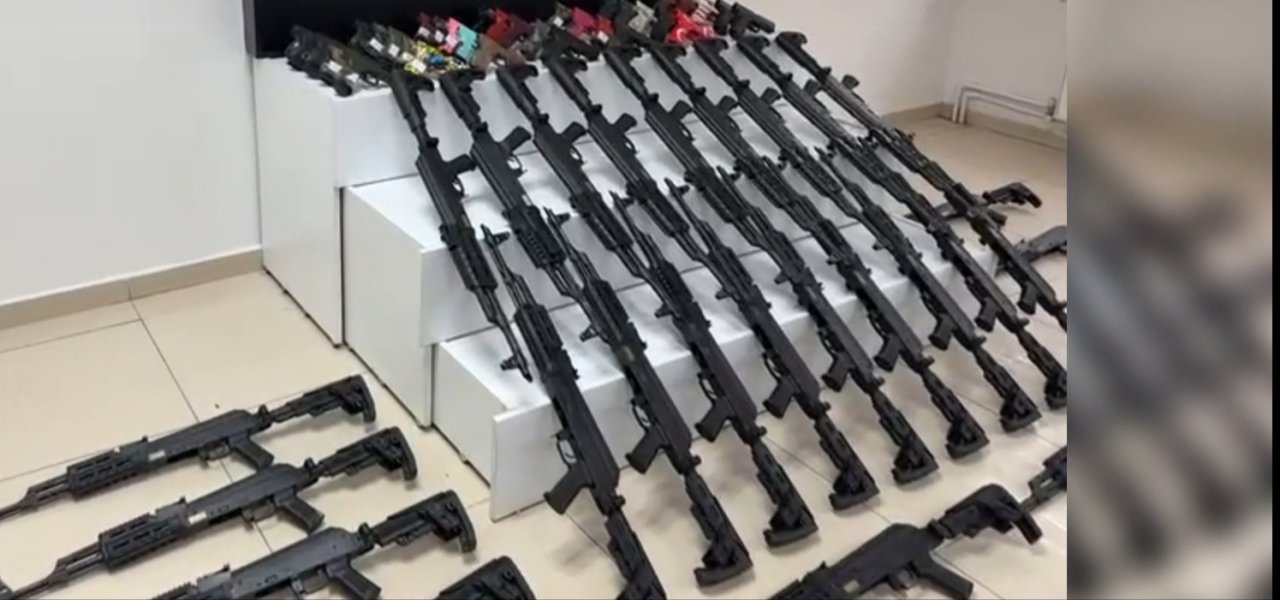 Konya'da dev silah operasyonu 11 gözaltı