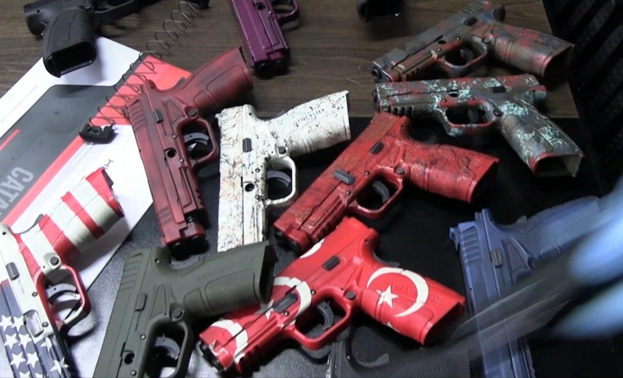 Konya'da dev silah operasyonu 11 gözaltı