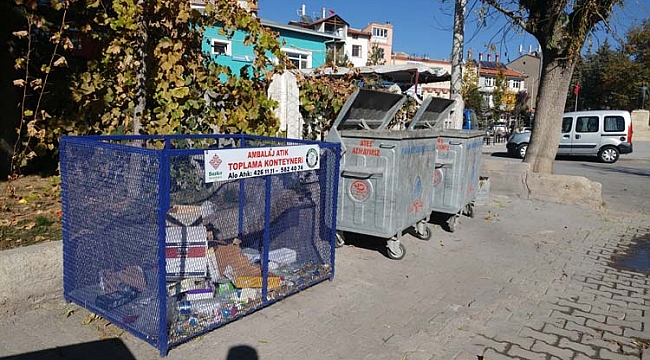 Atıklar geri dönüşüme kazandırılıyor
