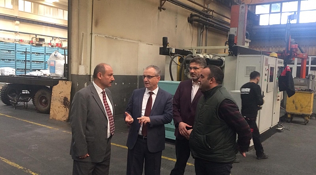 Sanayi Ziyaretlerini sürdürüyor