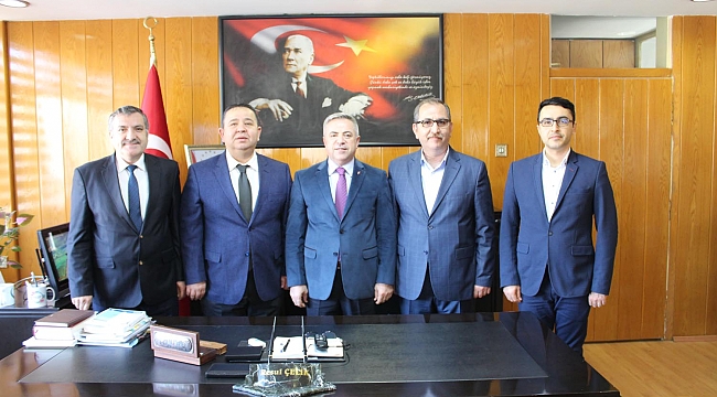 TSYD'den Meram Kaymakamına ziyaret