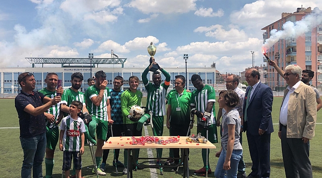 Konya Engelliler Gücü Ampute Kupasını aldı