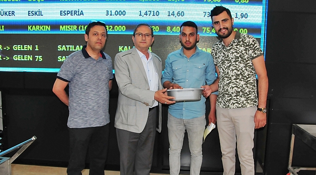 Ova'nın  ilk mahsulü Borsa’da