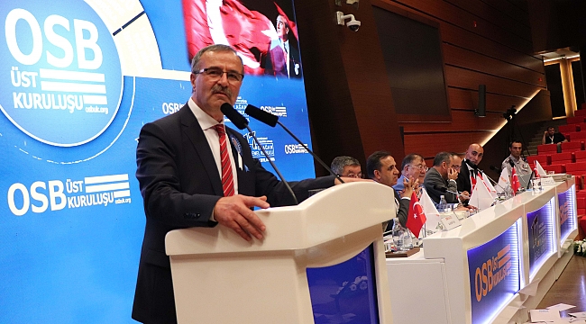Kütükcü yeniden OSBÜK Başkanı