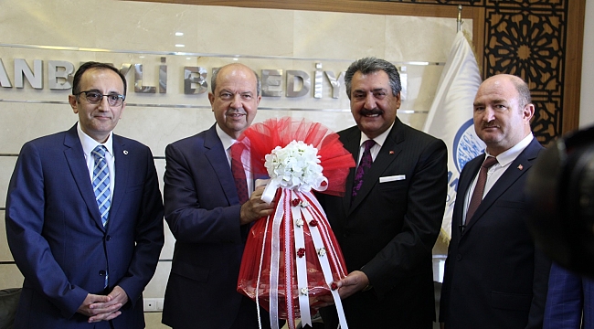 KKTC Başbakanı ERSİN Tatar Cihanbeyli’de