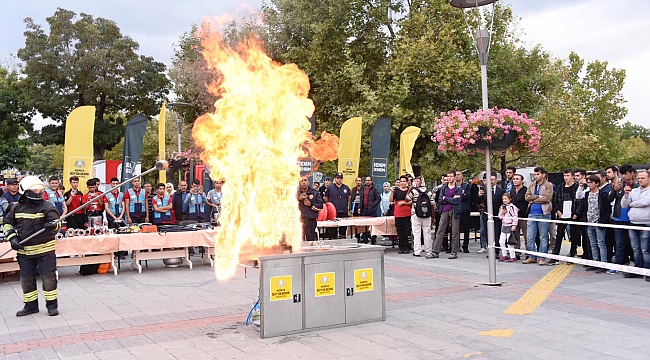 İtfaiye Haftası Etkinlikleri Başladı