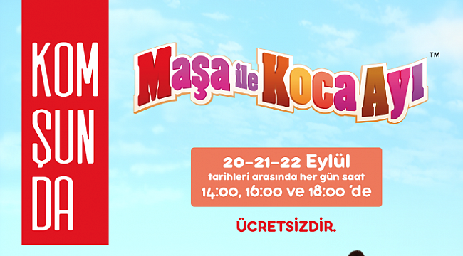 Maşa ile koca Ayı M1 Konya'da