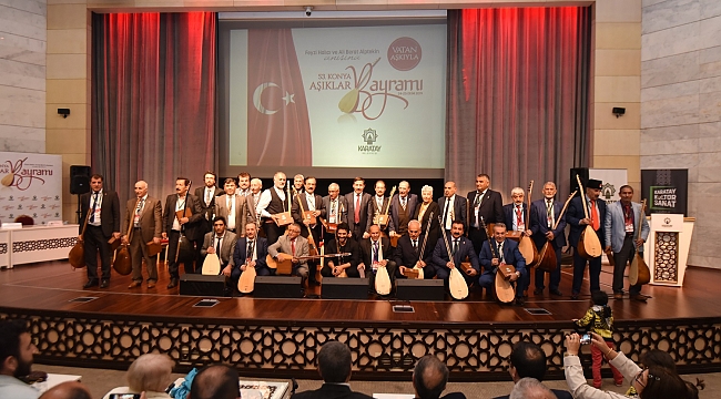 53. Konya Aşıklar Bayramı sona erdi