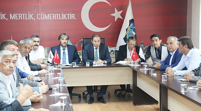 KONESOB  başkanları bilgilendirildi