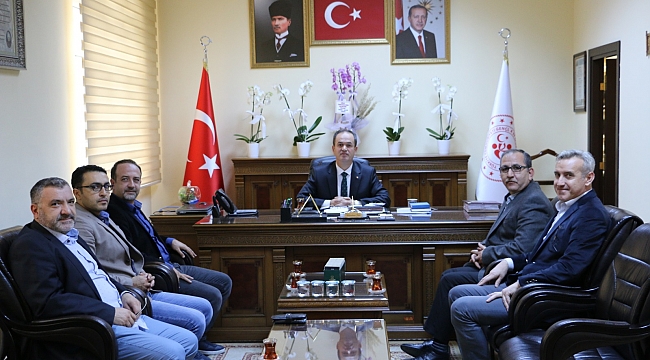 TSYD 'den Şahin'e ziyaret