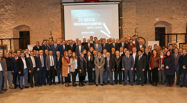 Kavuş, Meram eğitim camiası ile buluştu