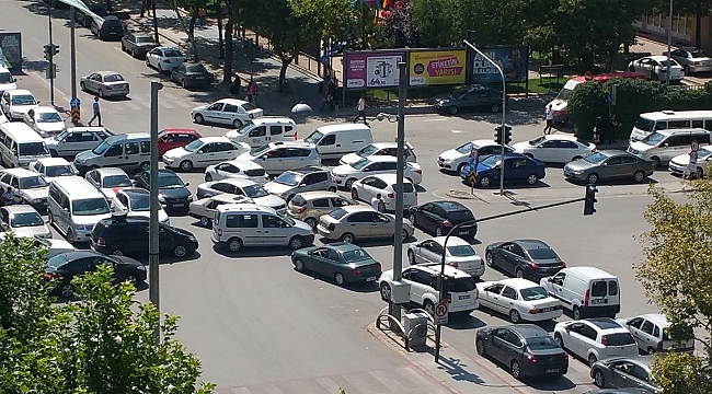 Konya'daki araç sayısı arttı