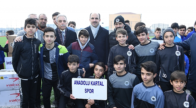 Amatör Spor Kulüplerine Malzeme Desteği