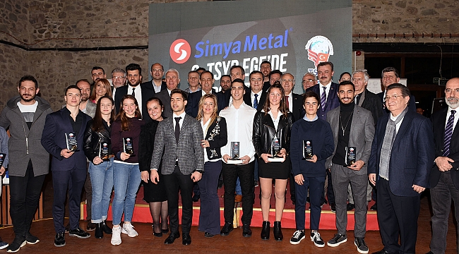 Ege’de yılın spor ödülleri sahiplerini buldu