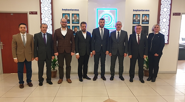 Kavuş’tan meslek odalarına ziyaret